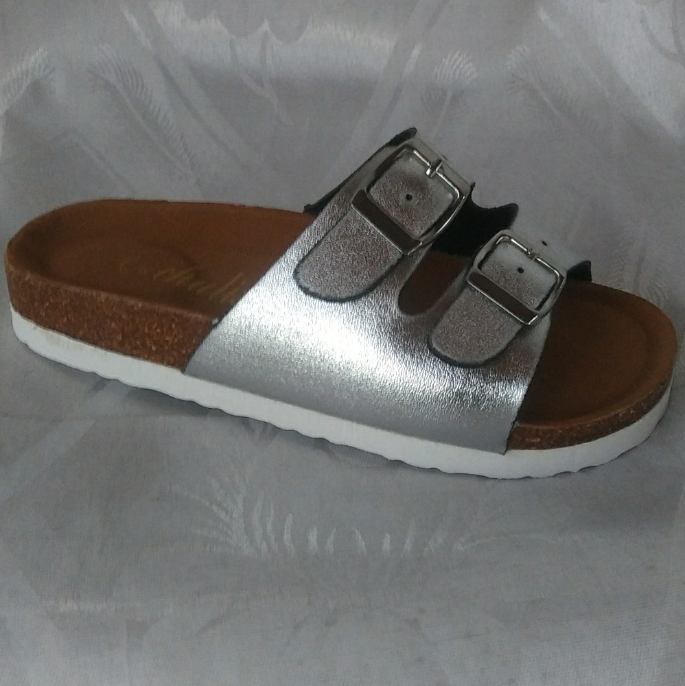 Kids Slip On Metal Buckle Strap